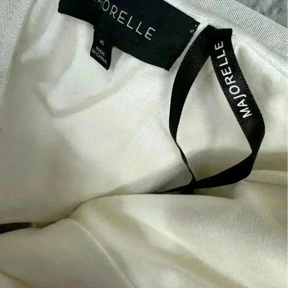 Revolve Majorelle Strapless White Tulle Mini Dress Size XS Party Resortwear - Picture 11 of 14